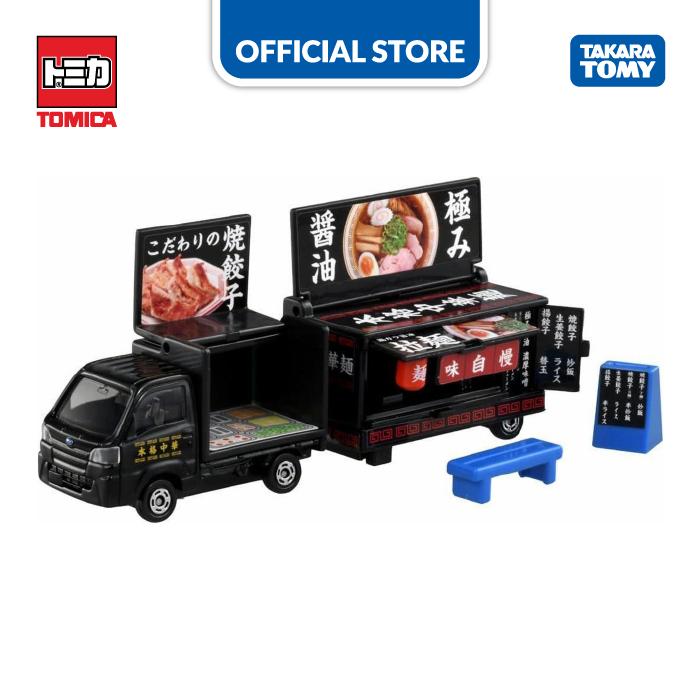 Gambar Tomica Long #142 Subaru Samber Kitchen Trailer dari Takara Tomy Official Store Kota Administrasi Jakarta Barat Tokopedia