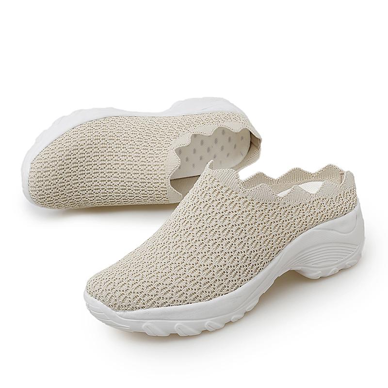 Product Introduction of FOKU Sepatu Slop Santai Wanita Slip On Sneakers Korea Terbaru 57