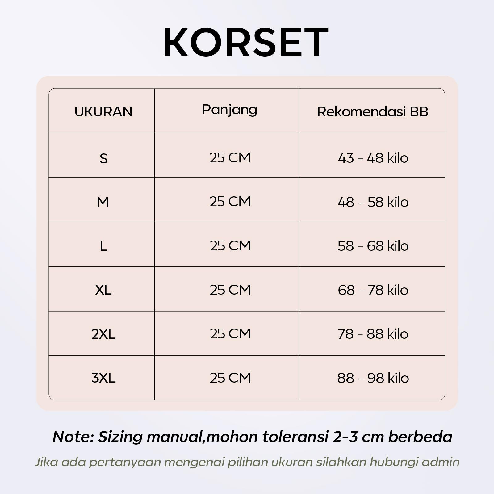Aviymoos Korset Waist Trainer Dengan Belt Kompresi Ekstra Bentukin Badan Setelah Lahiran Aviymoos Korset Waist Trainer Dengan Belt Kompresi Ekstra Bentukin Badan Setelah Lahiran