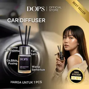 DOPS Car Diffuser - Parfum Mobil Capit Mewah l Car Diffuser with Exclusive Fragrance l 12ml
