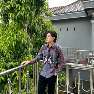 Kemeja Baju Batik Pria Cowok Lengan Panjang Modern Jumbo Slimfit Kasual Premium TURANGGA
