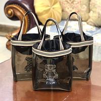 Gambar Dr. Storage Tas Kosmetik Transparan PVC Motif Beruang Tas Penyimpanan Make Up Anti Air AO020 - Xtra kecil - Bear dari Dr. Storage Kota Bekasi 2 Tokopedia