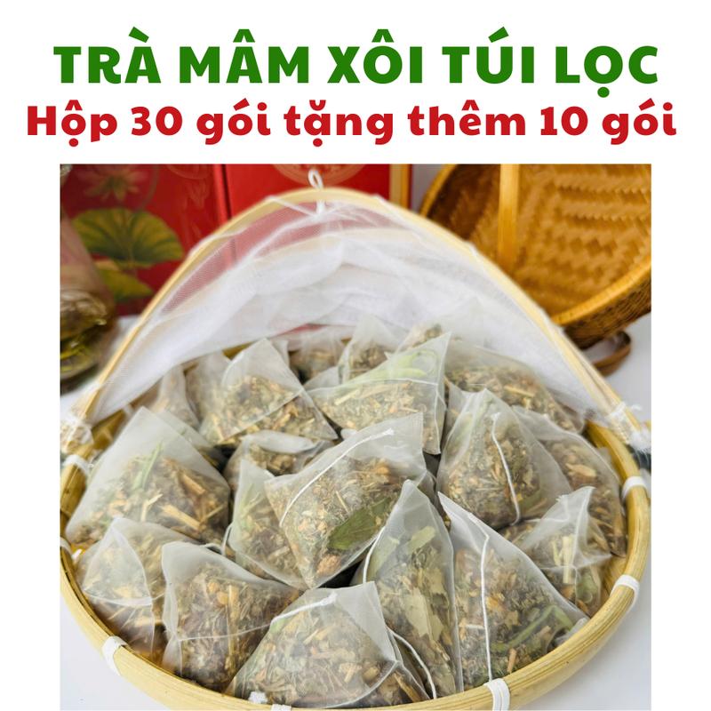 30 gói tặng 10 gói Trà Mâm Xôi Thảo Dược Zone tốt cho chị em phụ nữ. 1 Gói pha 1.5-2 lít nước HSD 6 tháng