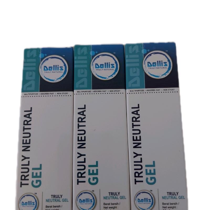 3 BOTTLES DELLIS NEUTRAL HERBAL GEL - TikTok Shop Malaysia