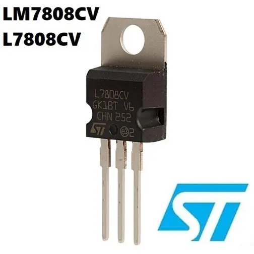 IC L7808CV L7808 7808 Linear Voltage Regulator 8Volt 1.5A