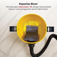 Gambar IDEALIFE - Wet & Dry Vacuum Cleaner - Penyedot Debu 16L (IL-150VA) dari IDEALIFE ONLINE STORE Kota Administrasi Jakarta Utara 5 Tokopedia