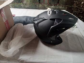 Product Review of PREMIUM HELM INK JP8 DOBEL VISOR SNI ORIGINALNYA FNK Motorcycle from B**☺ 1