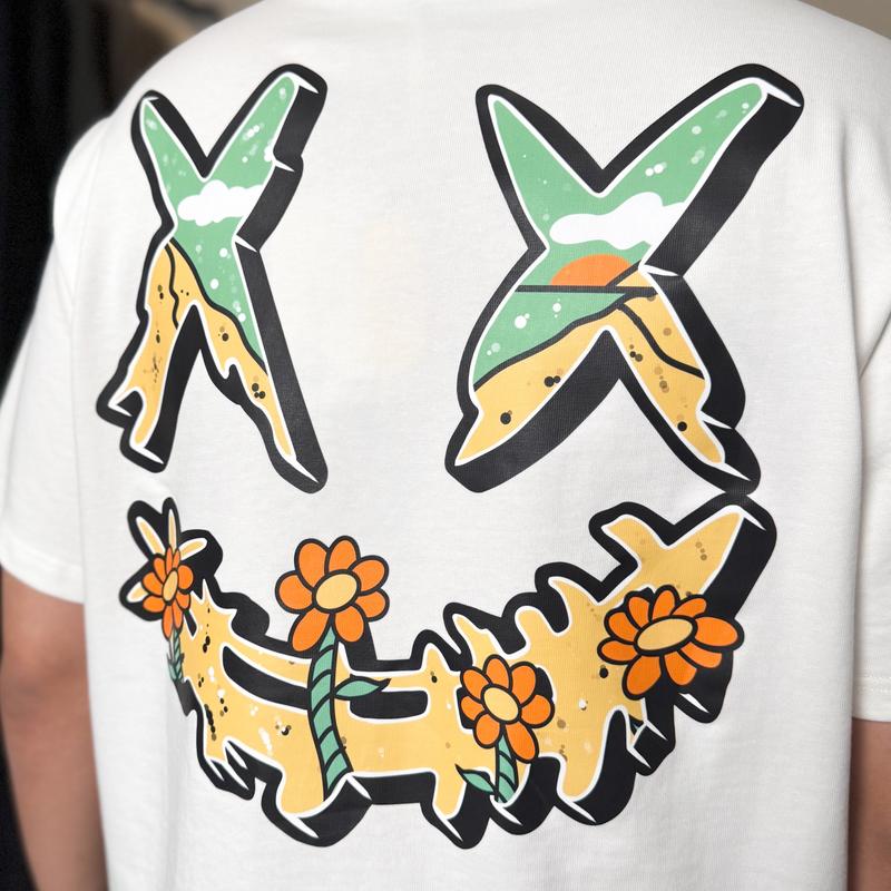 RIC Ricky is Clown Western Garden Flowers Tee 100% Original 7