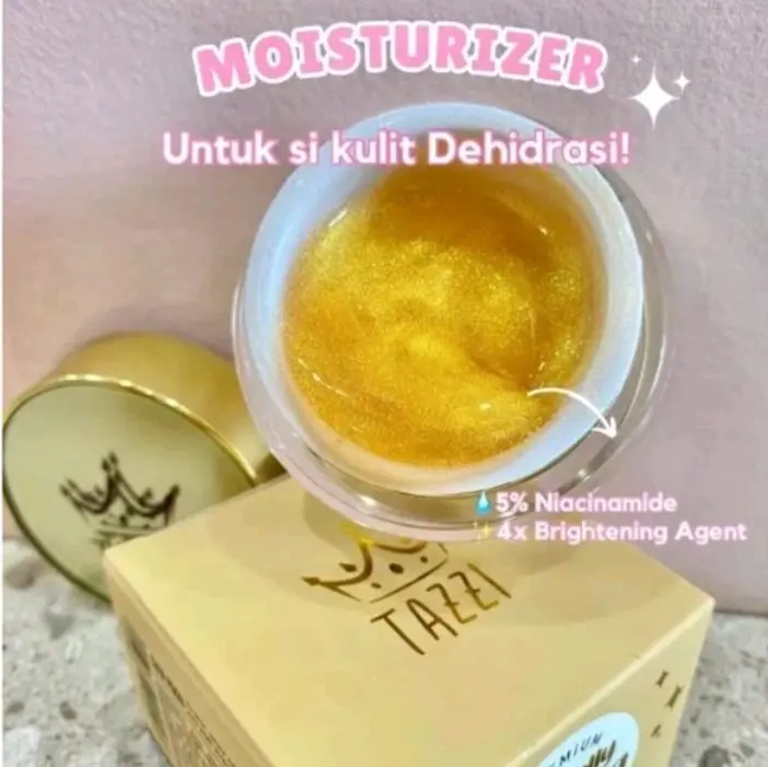Gold jelly whitening booster TAZZI|moisturizer tazzi Perawatan Mencerahkan Pelembab