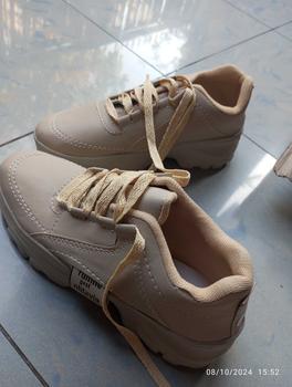 Product Review of Doa Ibu Shoes - Sepatu Sneakers Wanita Casual Korean Style Terbaru 2023 Uplin S15 Hitam Putih Kasual Sport Pink Olahraga koreanstyle spatu from d**n m**n 0
