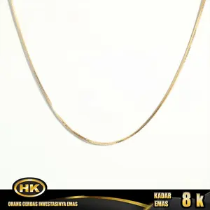 HK Mustika Gold - Kalung Emas 8K - Type Milano