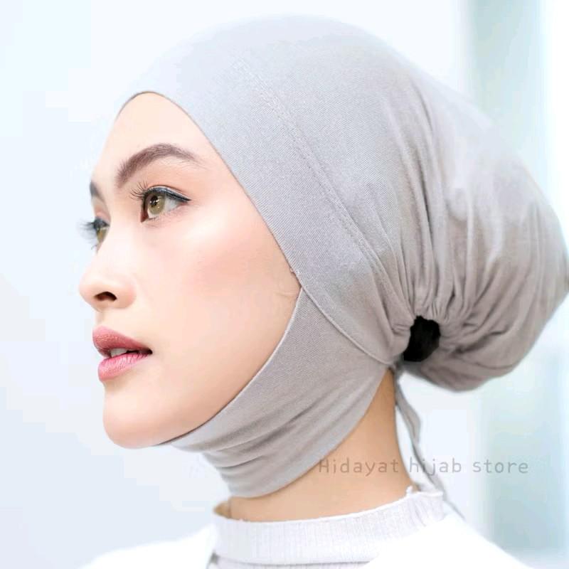 ciput tali dagu premium/inner ciput tali dagu/ciput dagu/daleman kerudung/daleman jilbab Instan 5