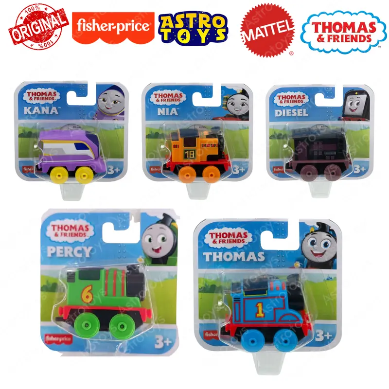 Thomas and Friends Push Along Metal and Plastic Engine Trackmaster from Fisher Price Original / Mainan Anak Diecast Kereta Api Tomas 4