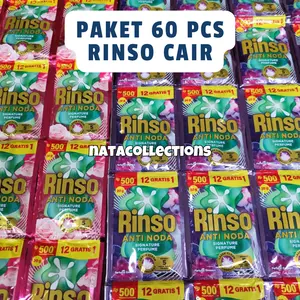 PAKET 60PCS RINSO CAIR 20ml Random Varian Ready Stok