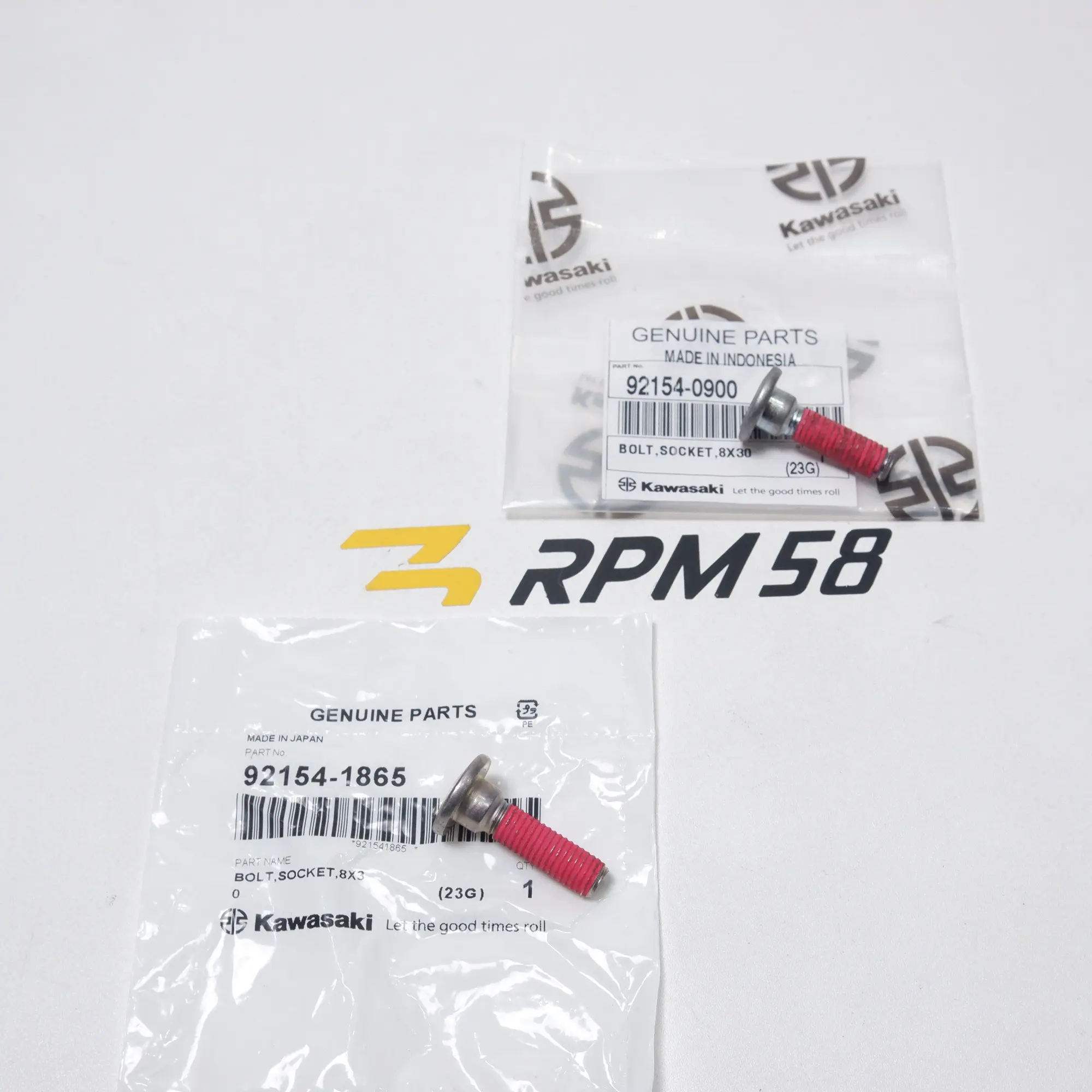 Kawasaki Genuine Part Baut Cakram Baut Piring Cakram Baut Disk Brake Ninja 2Tak 4Tak Ninja 250 ORIGINAL