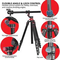 Gambar Takara Rover 88 Overhead Tripod Monopod Boom Arm Support Flatlay with 360 Ball Head for Camera, Smartphone, etc - Tripod Only dari Takara Indonesia Kota Tangerang 2 Tokopedia