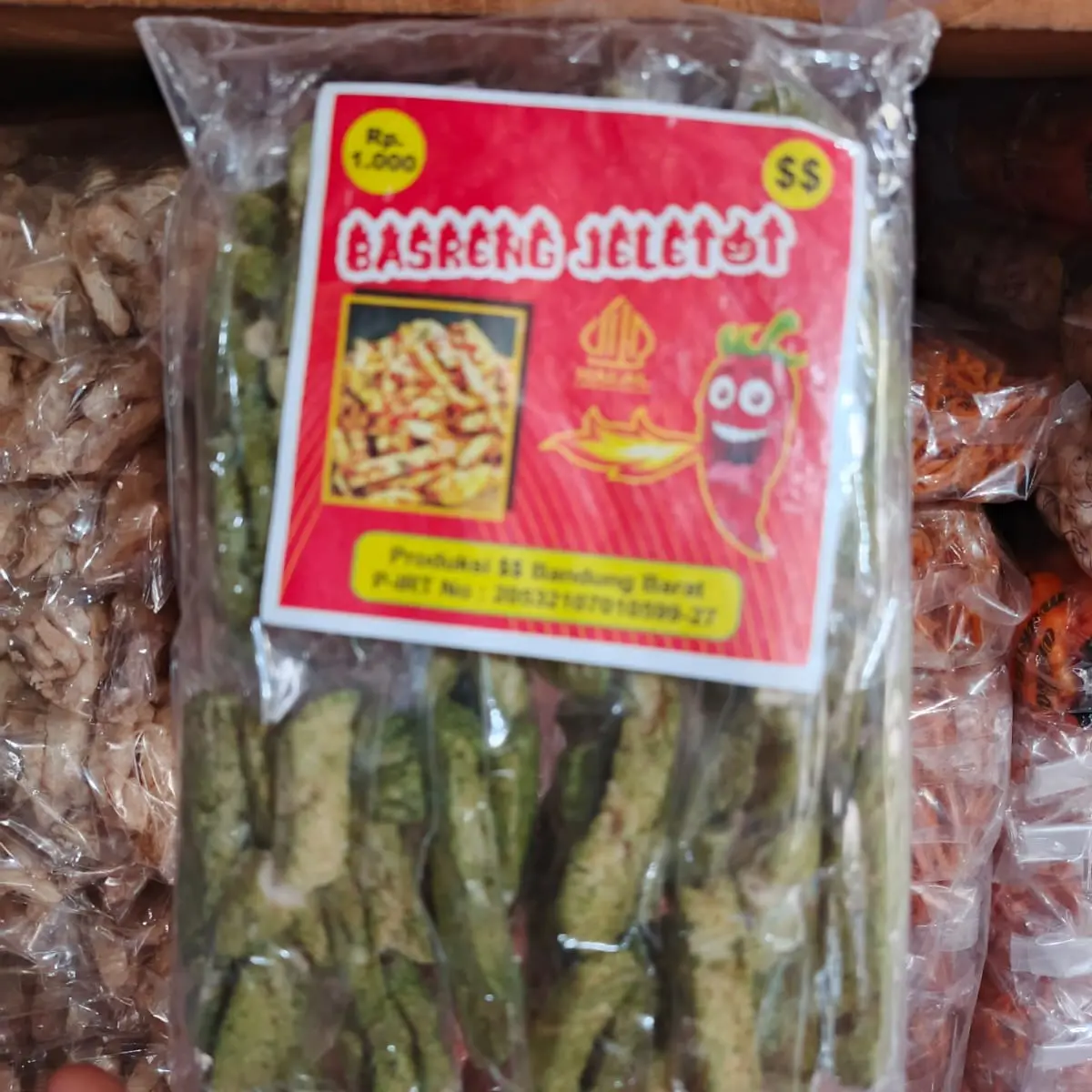 Basreng Jeletot Rumput Laut