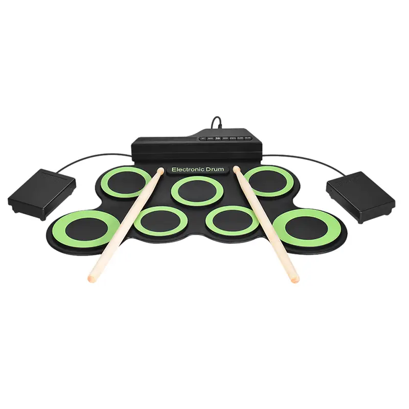 Drum Perkusi Elektrik Portable DTX 7 Pad Usb Power 4