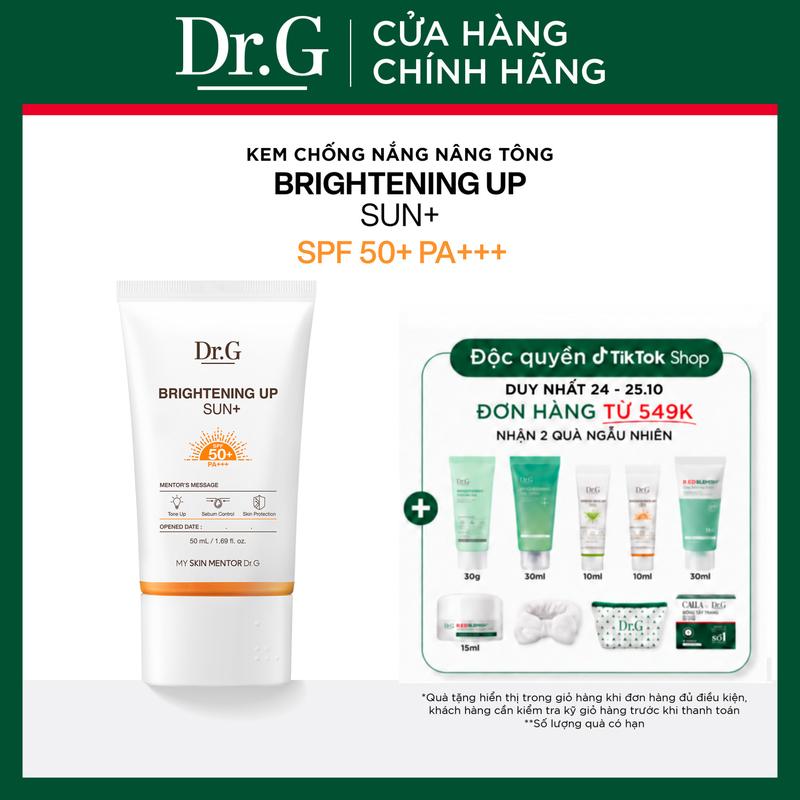 Kem chống nắng nâng tông Dr.G Brightening Up Sun+ 50ml