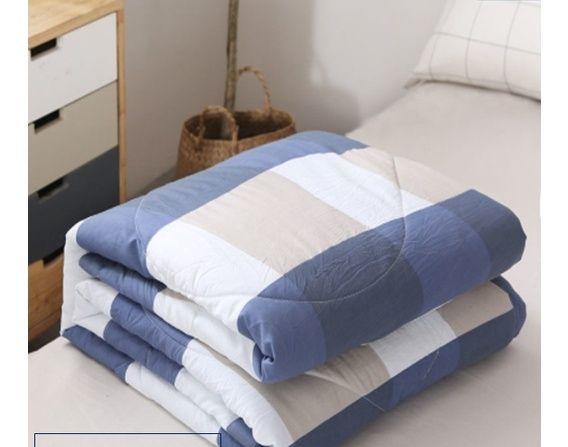 Chăn hè chần bông size 1m6 x 2m chất liệu cotton thoáng mát - Mền ngủ chần bông đắp 2 mặt 2