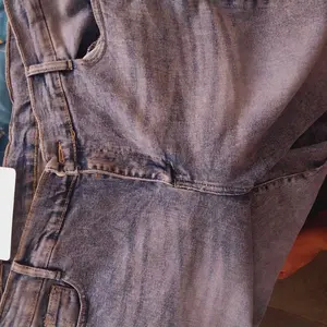 Jennie-HighWaist Cutbray Jeans Celana Flare Panjang Stretch Wanita Retro Vintage Lipat Bawah