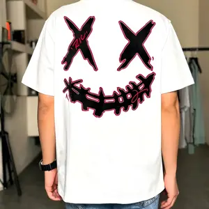 RIC Ricky is Clown Mamba Colors Leather Black Tee - Cotton Premium