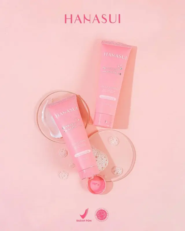 HANASUI FLAWLESS GLOW GENTLE CLEANSER 60GR 2