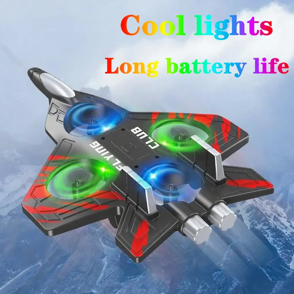 2.4GHz RC Fighter Radio Remote Control Remote Control Plane EPP Foam RC Glider Airplane Toys RC Hobby Jet Plane with Light