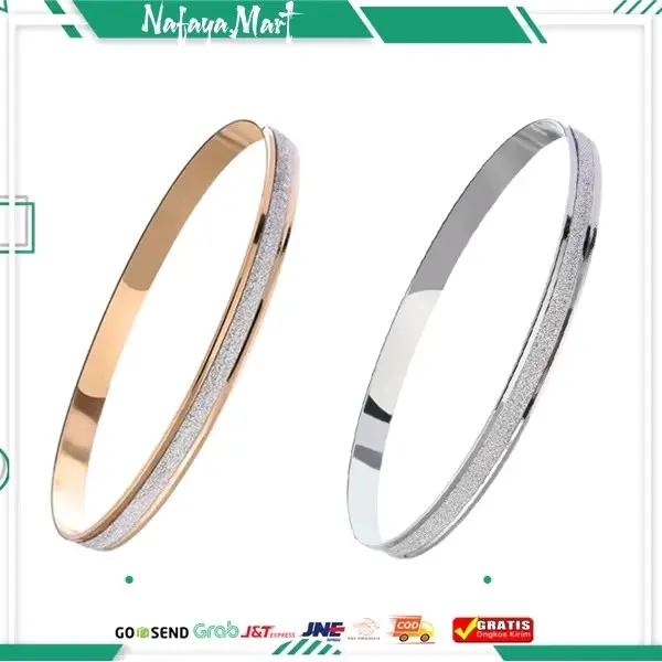 Gelang Tangan Wanita Diamond Dust Fashion Korea Pasir Bracelets - Aksesoris Murah gelang  titanium