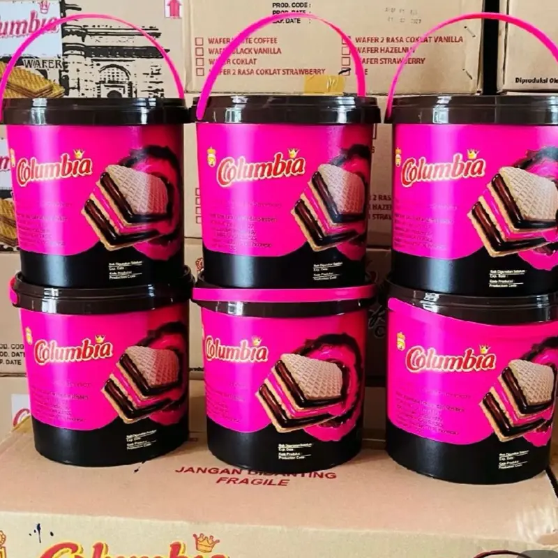 (1 Dus / 6 Timba ) Wafer Columbia Timba 1 karton all varian - Shop ...