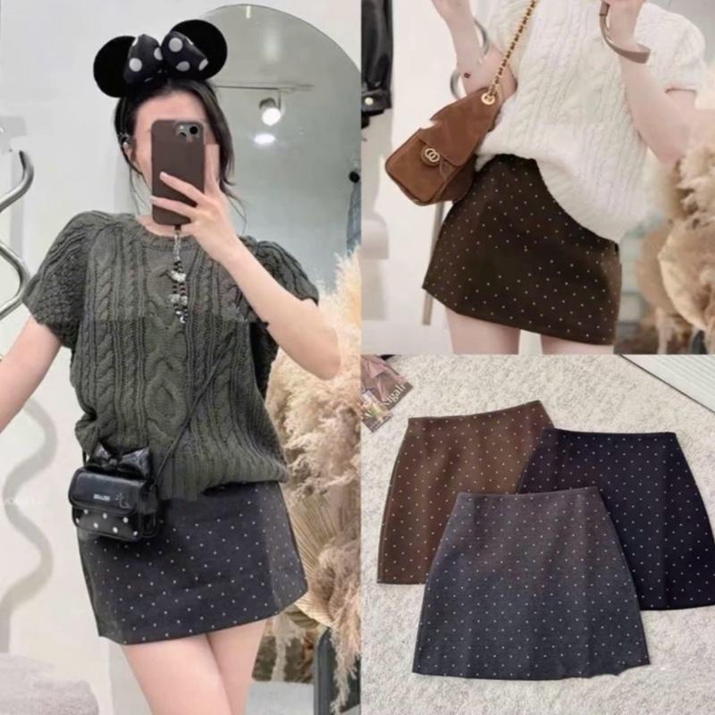 Chân váy chữ A dáng xuông basic