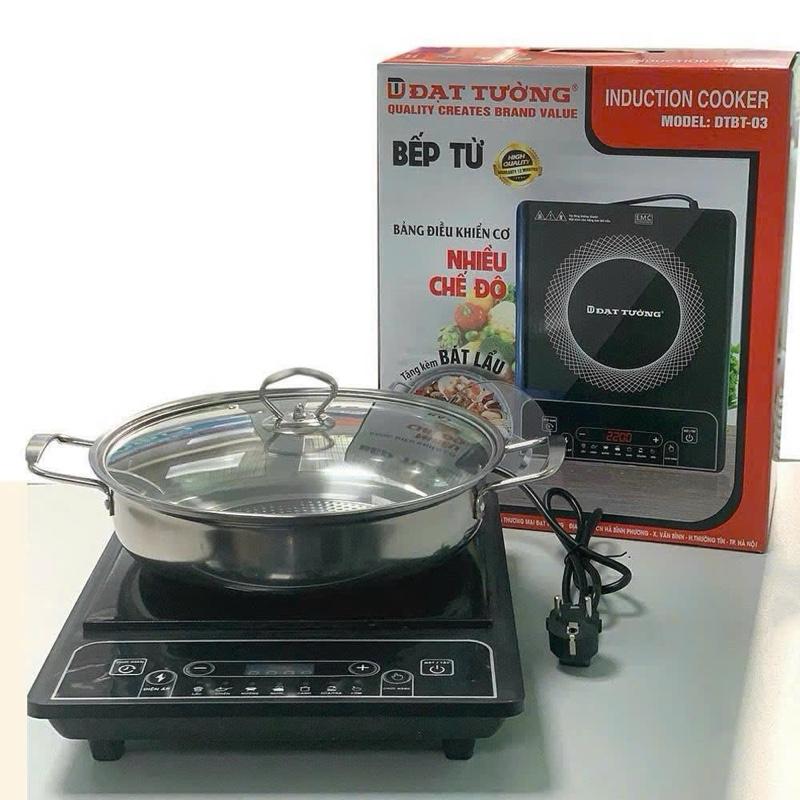 Bếp Điện Từ Đơn Đạt Tường 2000W DTBT-03