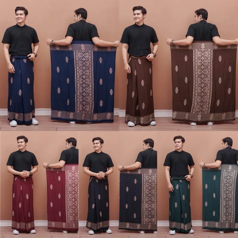 Paket Random Sarung Termurah 100ribu dapat 3 pcs motif sarang tawon 0