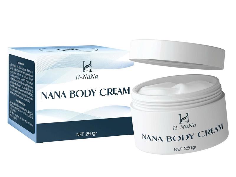  H-Nana Hũ Kem Body H-Nana Make up  250g Dưỡng Ẩm Sáng Da  hỗ trợ Chống Nắng & Collagen Chống Lão Hoá 