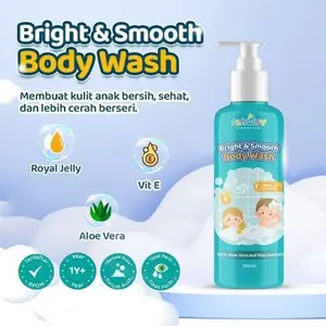 ￼(Glowby) Bright And Smooth Body Wash Sabun Pencerah Kulit Anak
