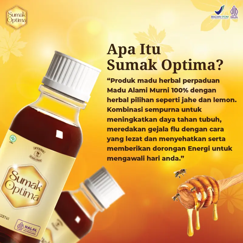 SUMAK OPTIMA | PAKET 2 BOX  | SUDAH HALAL MUI DAN BPOM BISA COD 1