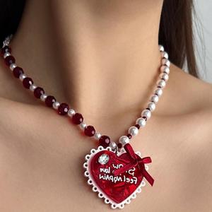 Kalung Mutiara Simpulan Rama-rama ❤ Rekaan Minimalis & Unik - Perhiasan Wanita Kasual/Formal - Bahan Tahan Lama Jewelry Necklaces