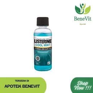 LISTERINE COOL MINT | MOUTHWASH Bau Kumur Mulut Gusi