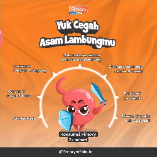 Ready Kak Fimory Gastro Indonesia - Susu Sereal Pereda Asam Lambung Dan Gerd Paket 1 Box