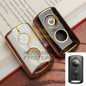 Sarung Kunci Motor Yamaha NVX Nmax Lexi LX Freego Filano Fazzio Aerox Xmax non Connected Keyless TPU Cover Casing Soft Case Silikon Remote Gantungan Kunci