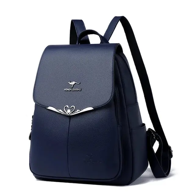 Tas Ransel Wanita Import Murah Fashion Terbaru dengan Fitur Kedap Air Kulit 1