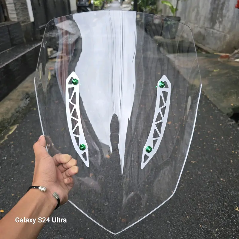 VISOR PLUS GARNISH NMAX NEW WINDSHIELD NMAX NEW Motorcycle 0