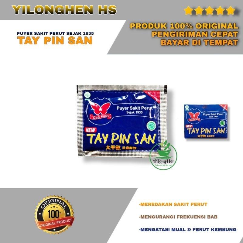 Tay Pin San Puyer Sakit Perut Cap Kupu Isi 1 Sachet Obat Sakit Perut