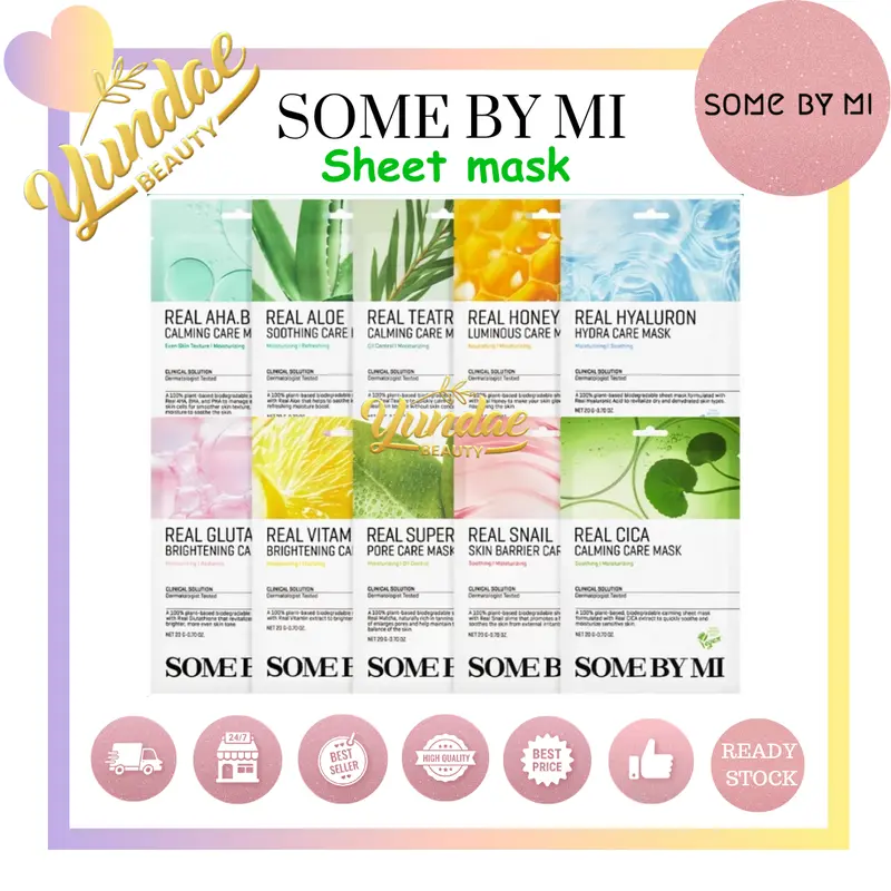 Some By Mi SomeByMi Real Care Mask Sheet 1EA Wajah 0