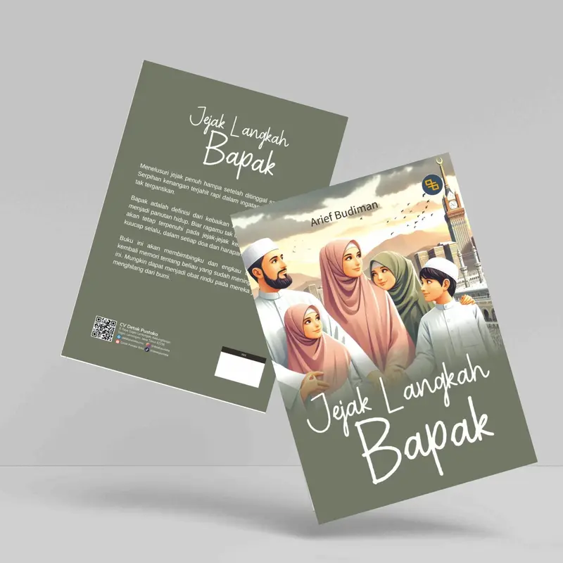 Buku Novel Jejak Langkah Bapak Penerbit Detak Pustaka