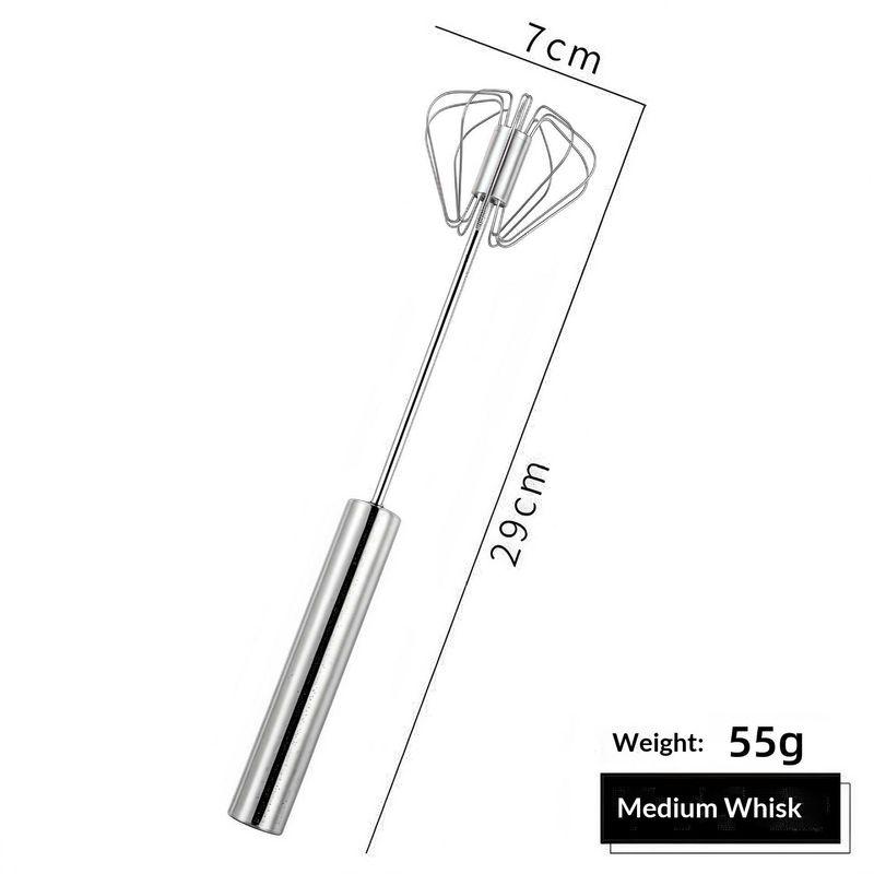 Máy đánh trứng bán tự động thép không gỉ nhấn tay mixer kem làm bánh nhà bếp