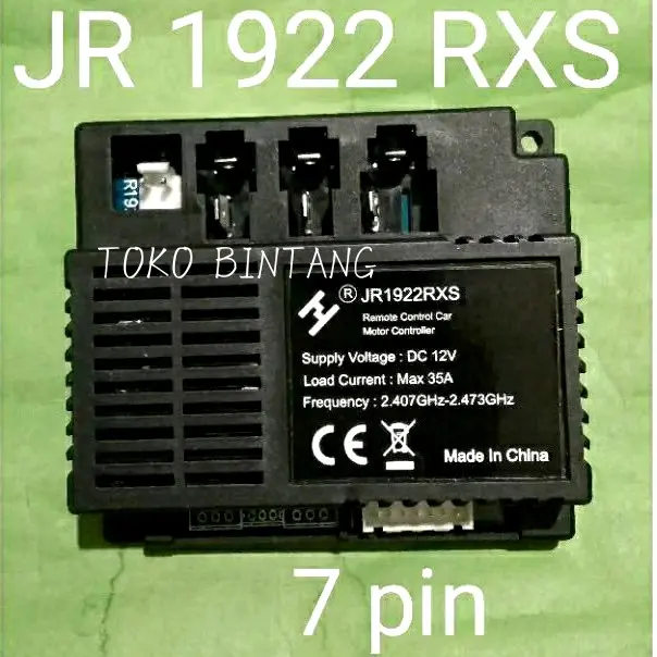 JR 1922 RXS 7 pin 12V Original
