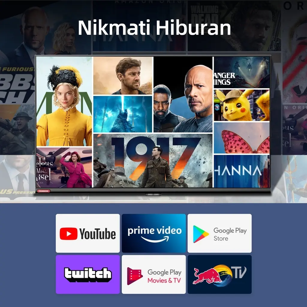 Televisi Smart TV LED Youtube - Dolby Audio Karaoke Function ES