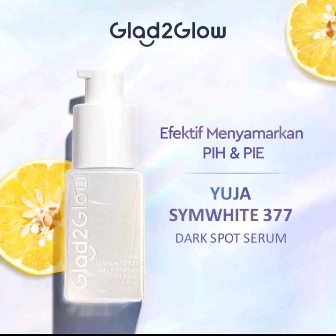 glad2glow serum symwhite 377 ekstrak yuza 17 ml