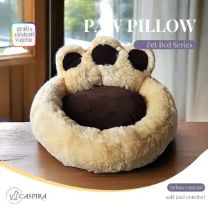 CASPIRA  PAW SERIES - KASUR KUSING - PET BED - Kasur Kucing Lembut Caspira - Bantal Kucing - Tempat Tidur Kucing - Ukuran BESAR